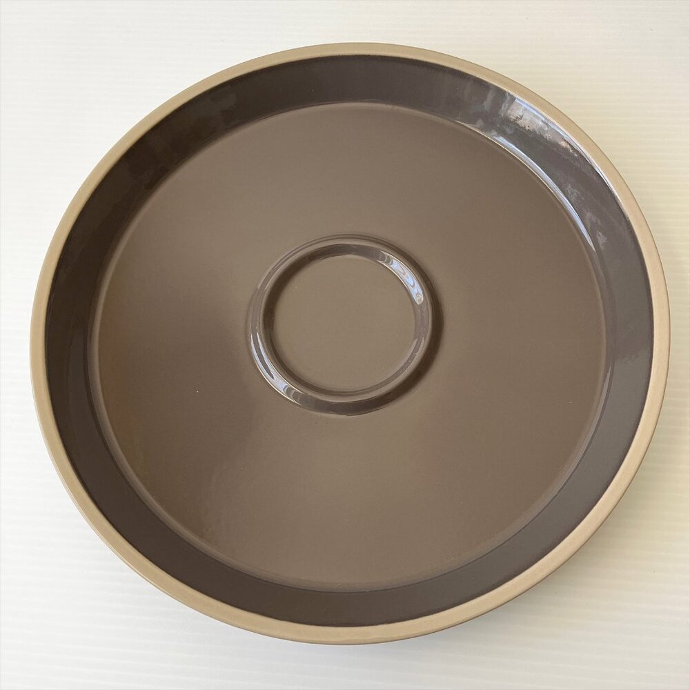 Pampered Chef Large Round Serving Platter Stoneware 15"